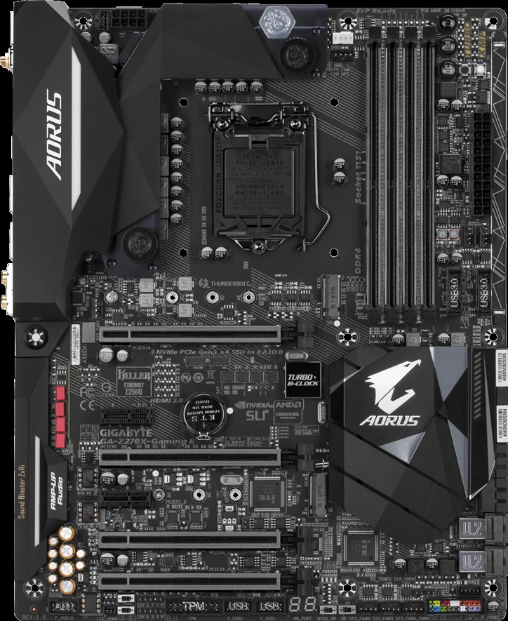 Mainboard Gigabyte Z270X-Gaming 8 - LGA 1151 - NEW
