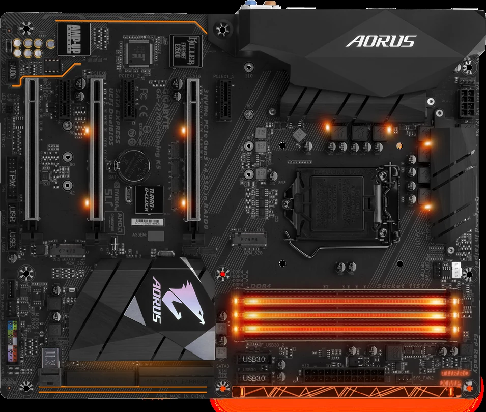 Mainboard Gigabyte Z270X-Gaming K5 - LGA 1151 - NEW