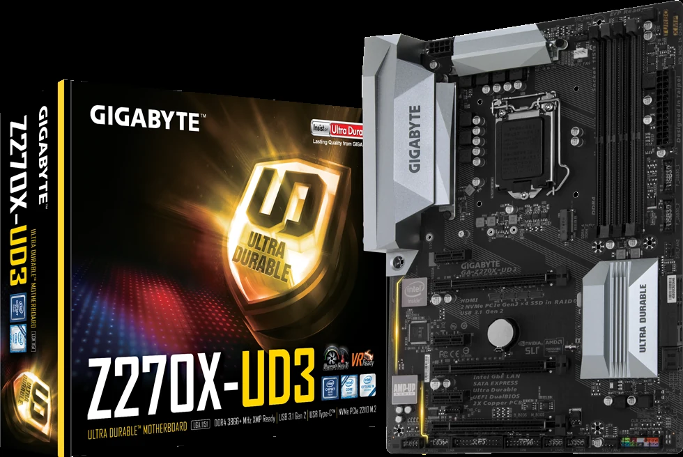 Mainboard Gigabyte Z270X-UD3 - LGA 1151 - NEW