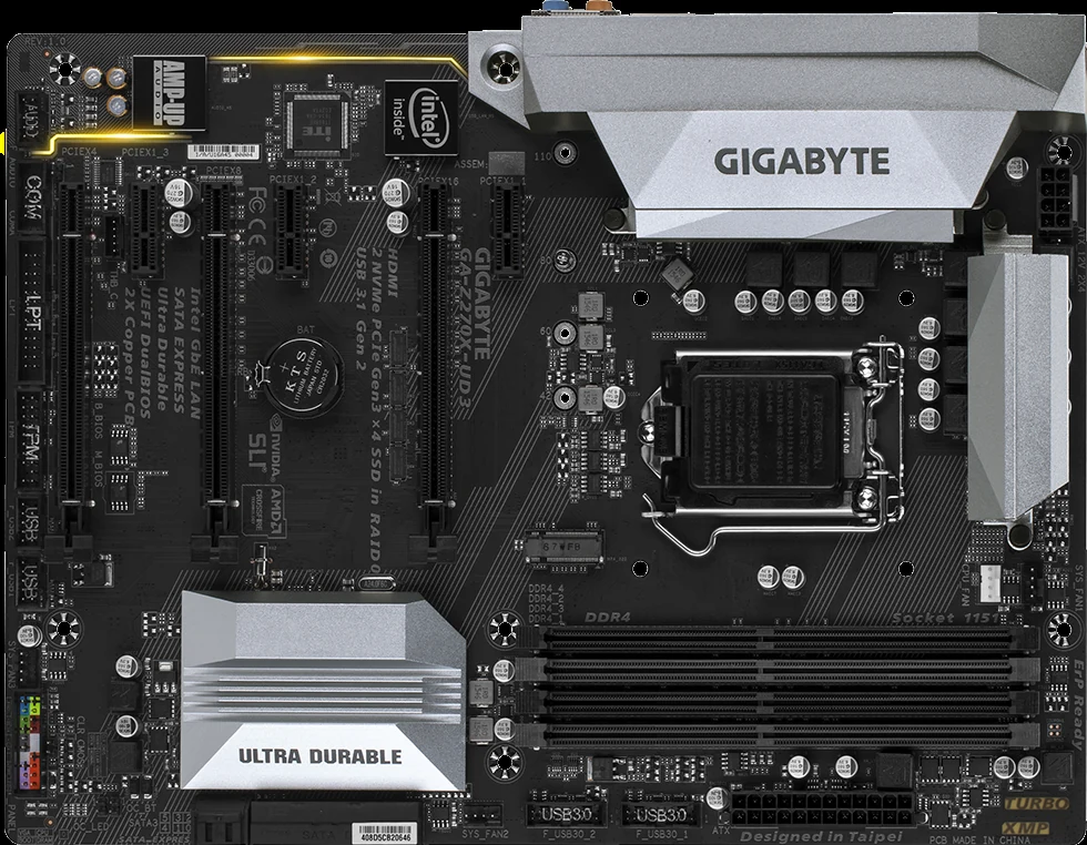 Mainboard Gigabyte Z270X-UD3 - LGA 1151 - NEW
