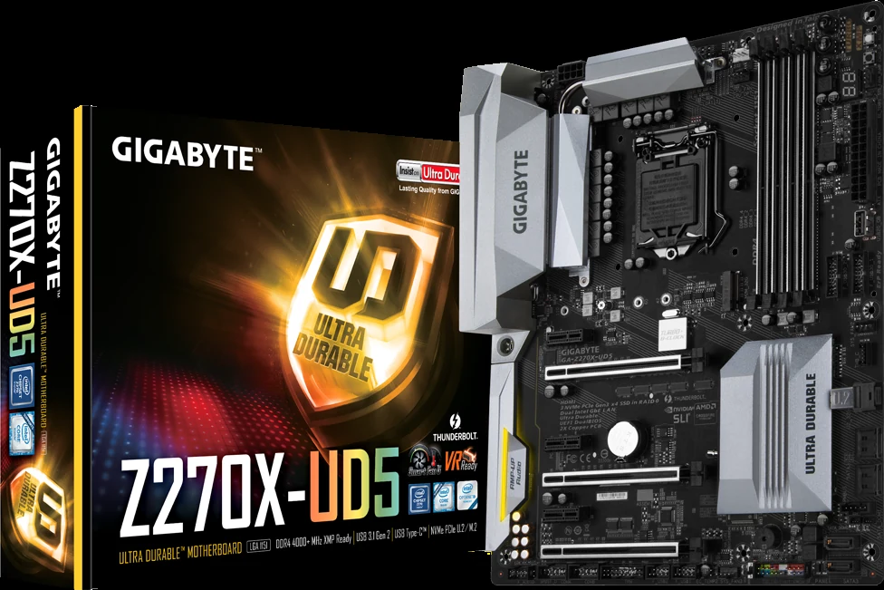 Mainboard Gigabyte Z270X-UD5 - LGA 1151 - NEW