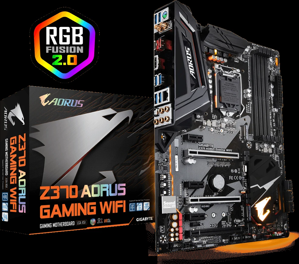 Mainboard Gigabyte Z370 AORUS Gaming 3 - LGA 1151 - NEW