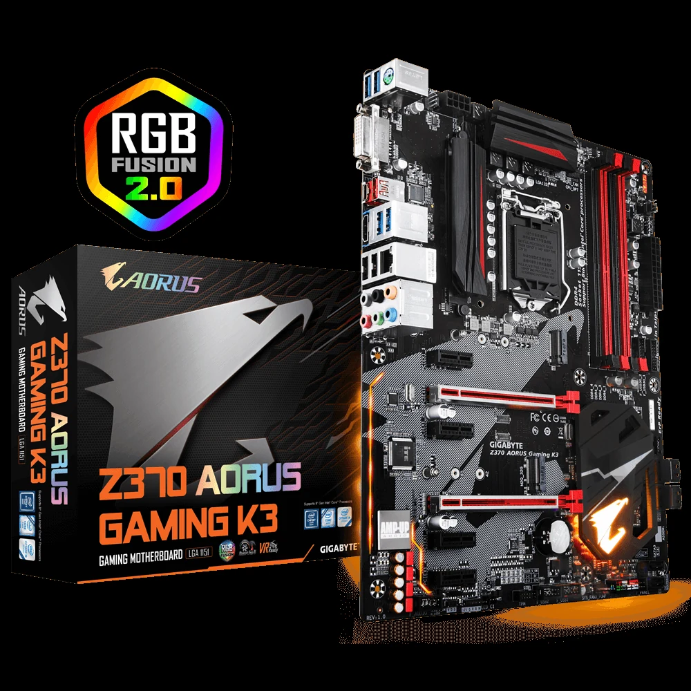 Mainboard Gigabyte Z370 AORUS Gaming K3 - LGA 1151 - NEW