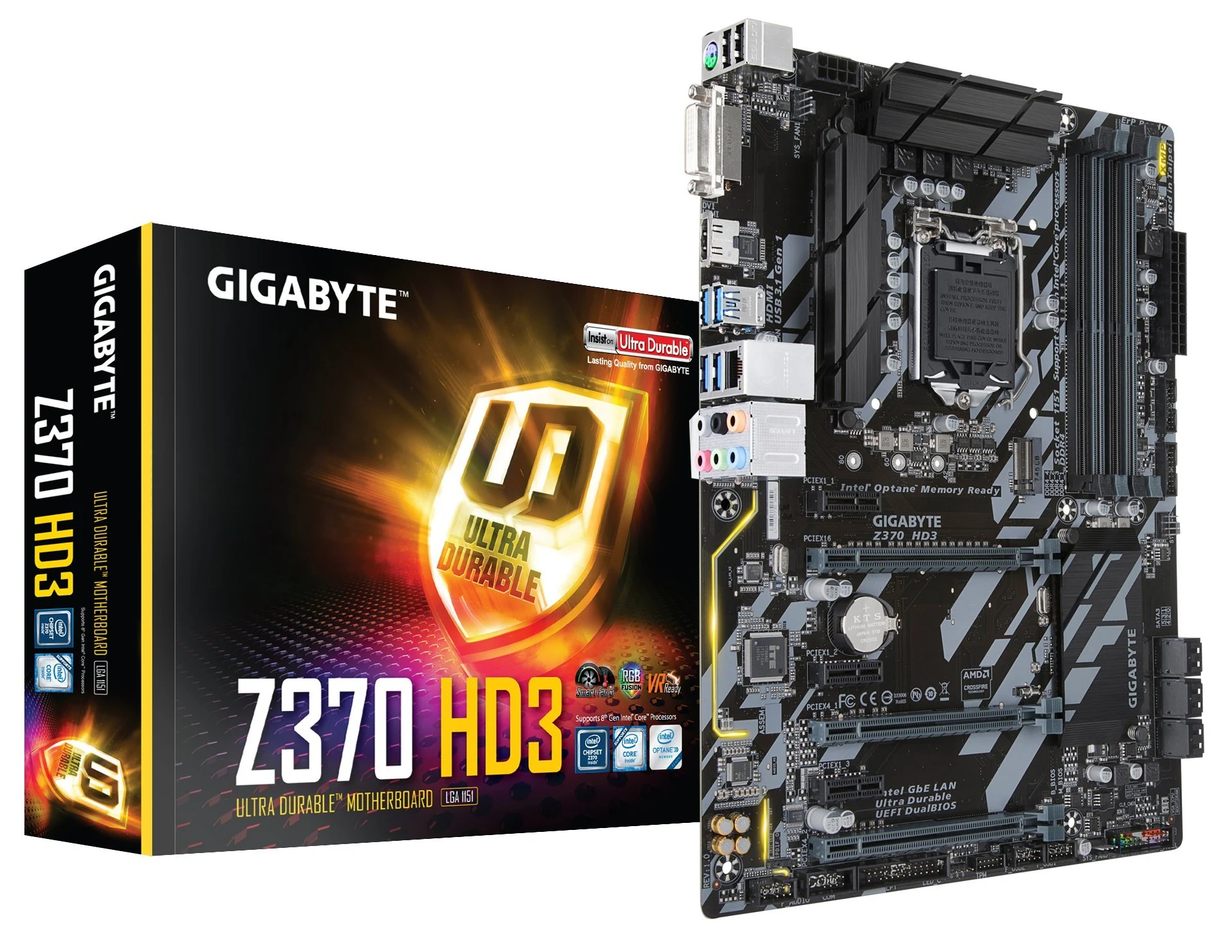 Mainboard Gigabyte Z370 D3 - LGA 1151 - NEW