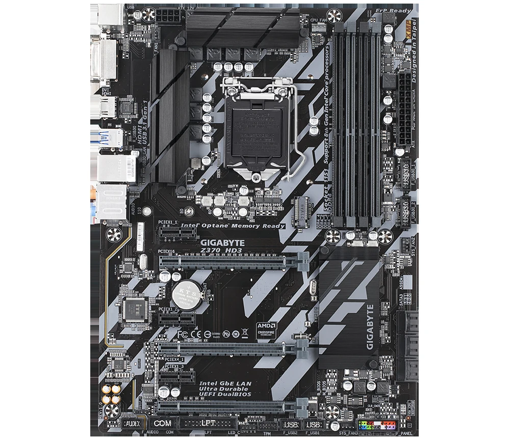 Mainboard Gigabyte Z370 HD3 - LGA 1151 - NEW