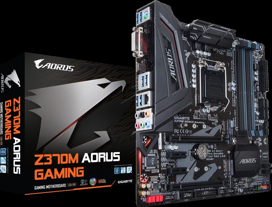 Mainboard Gigabyte Z370M AORUS Gaming - LGA 1151 - NEW