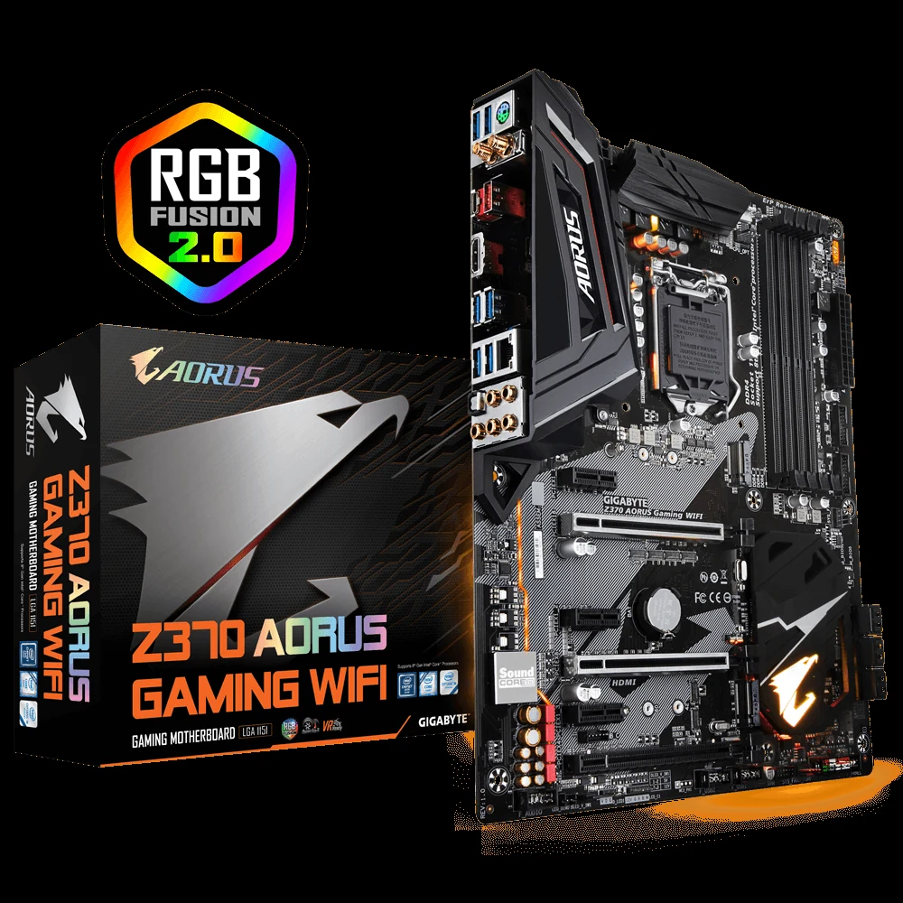 Mainboard Gigabyte Z370M AORUS Gaming - LGA 1151 - NEW