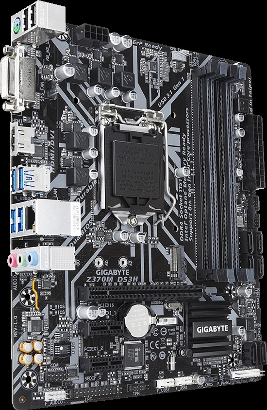 Mainboard Gigabyte Z370M DS3H - LGA 1151 - NEW