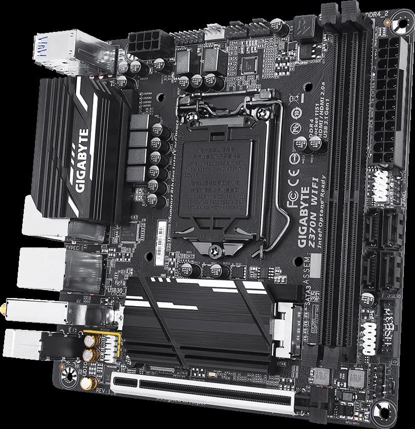 Mainboard Gigabyte Z370N WIFI - LGA 1151 - NEW