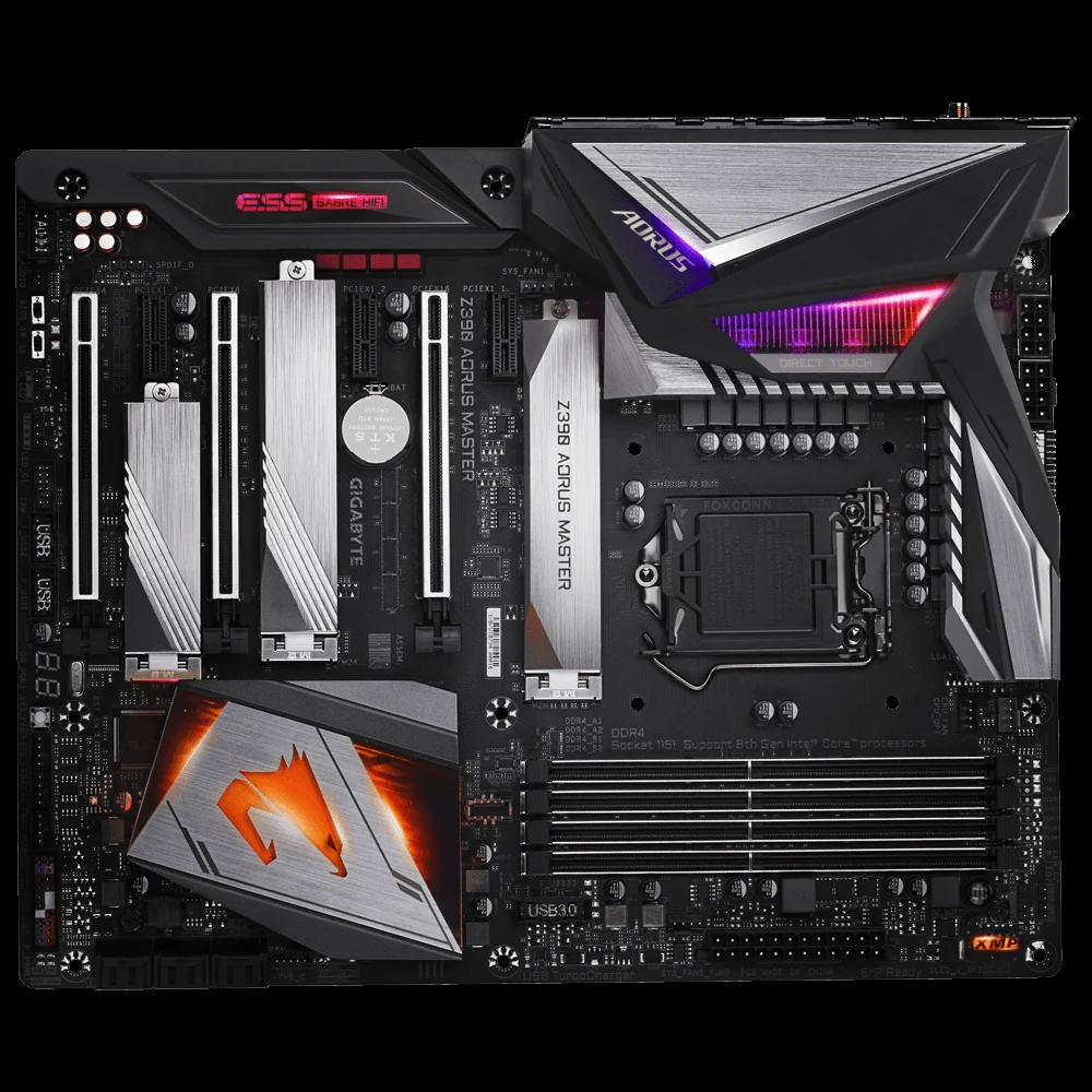 Mainboard Gigabyte Z390 AORUS MASTER - LGA 1151 - NEW