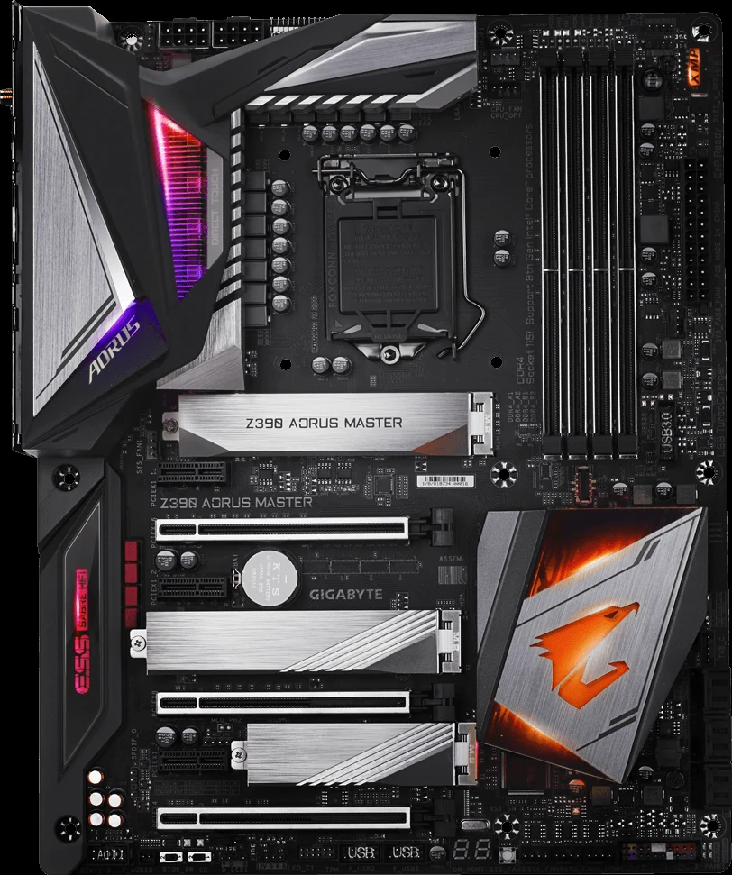 Mainboard Gigabyte Z390 AORUS MASTER - LGA 1151 - NEW