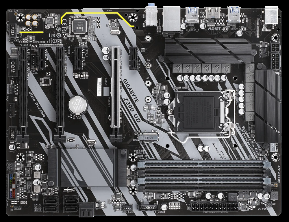 Mainboard Gigabyte Z390 UD - LGA 1151 - NEW