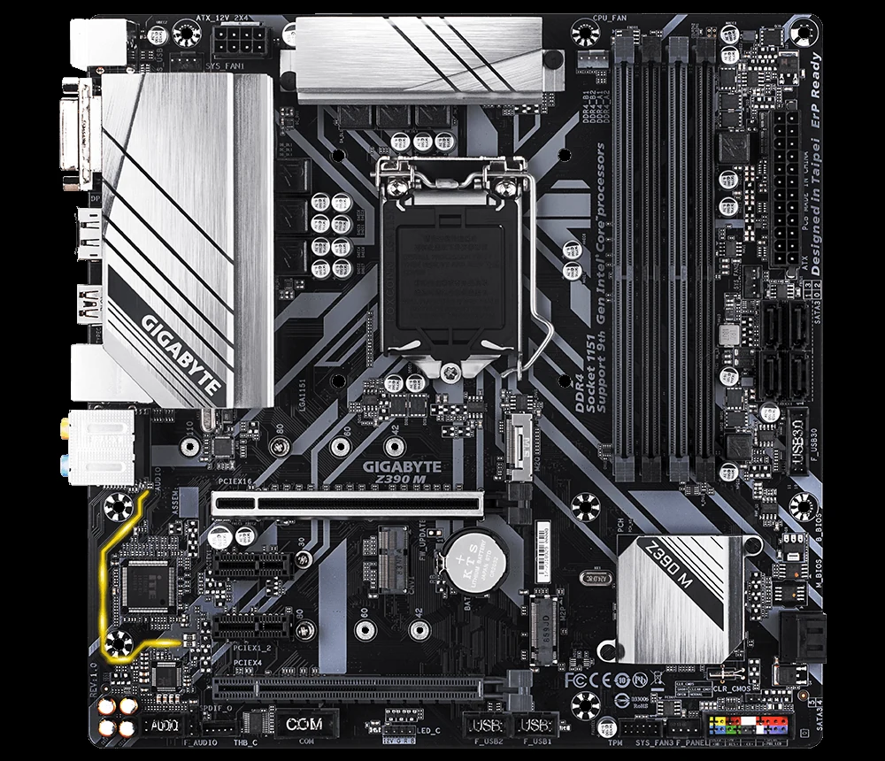 Mainboard Gigabyte Z390M DS3H - LGA 1151 - NEW