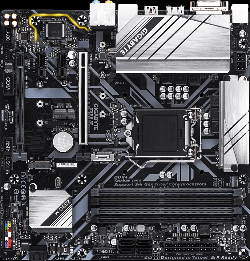 Mainboard Gigabyte Z390M - LGA 1151 - NEW