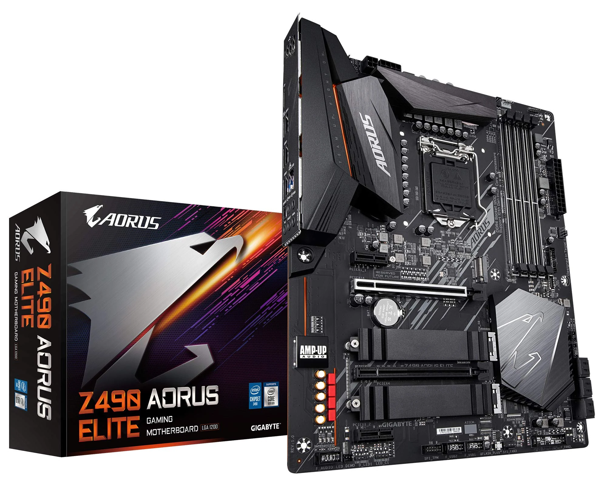Mainboard Gigabyte Z490 AORUS ELITE AC - LGA 1200 - NEW