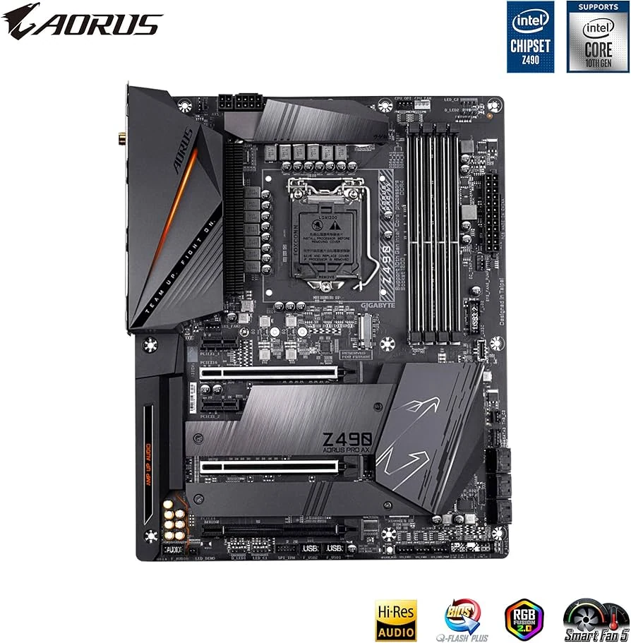 Mainboard Gigabyte Z490 AORUS PRO AX - LGA 1200 - NEW