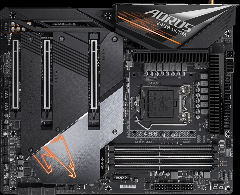 Mainboard Gigabyte Z490 AORUS ULTRA - LGA 1200 - NEW