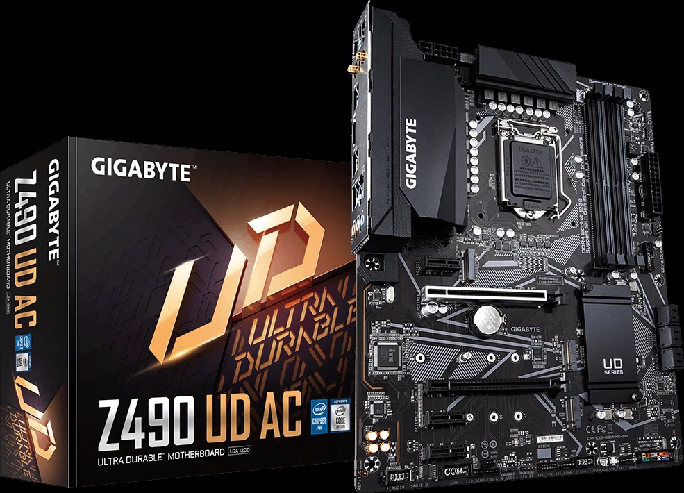 Mainboard Gigabyte Z490 UD AC - LGA 1200 - NEW