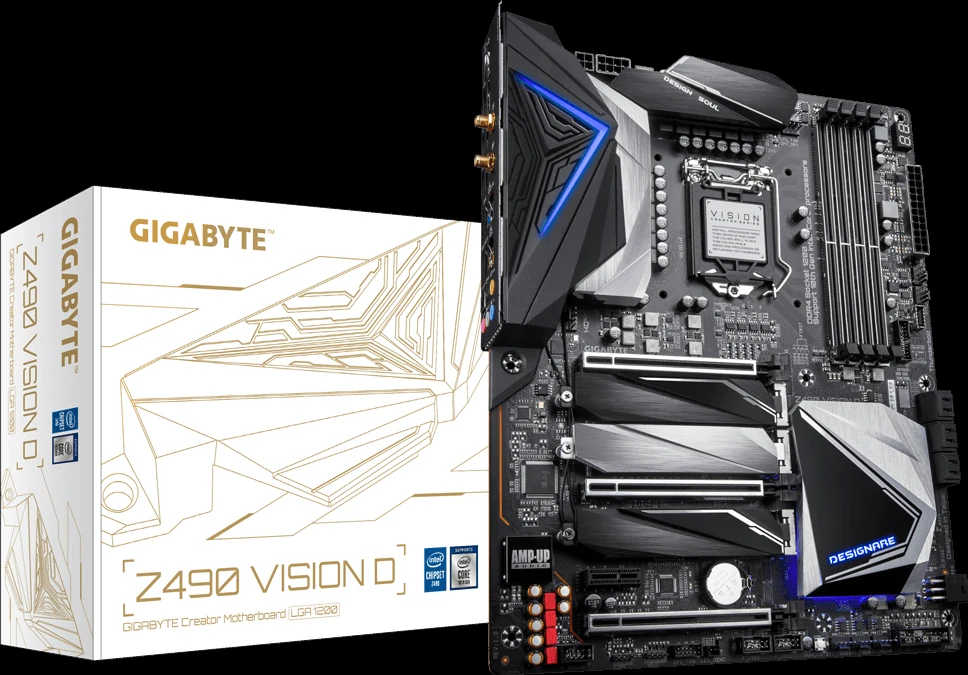 Mainboard Gigabyte Z490 VISION D - LGA 1200 - NEW