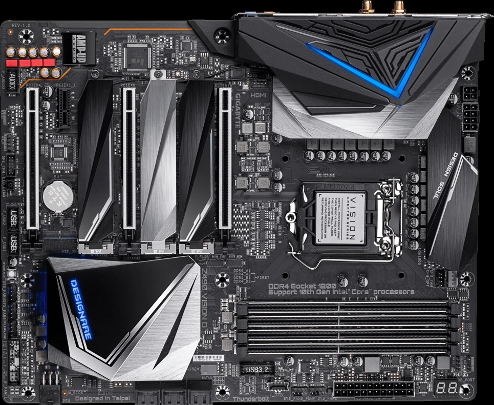 Mainboard Gigabyte Z490 VISION D - LGA 1200 - NEW