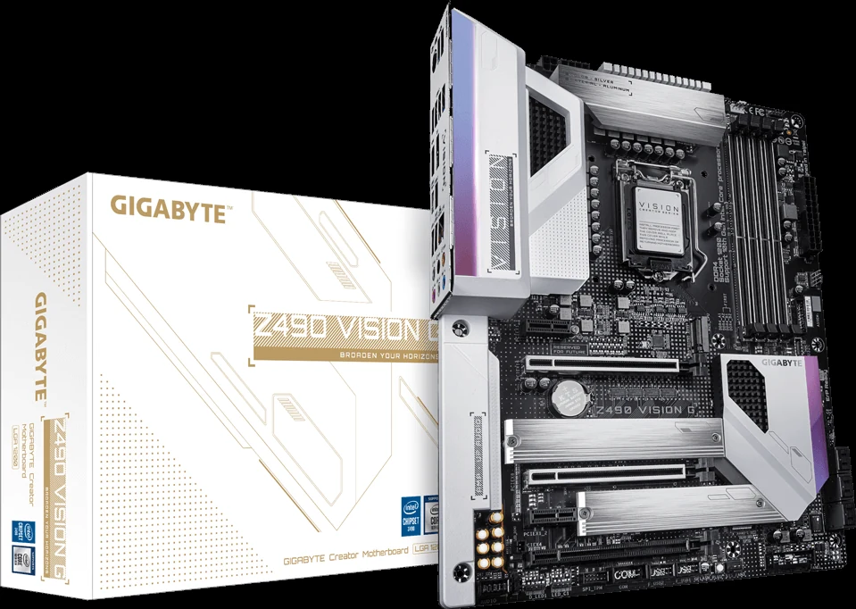 Mainboard Gigabyte Z490 VISION G - LGA 1200 - NEW