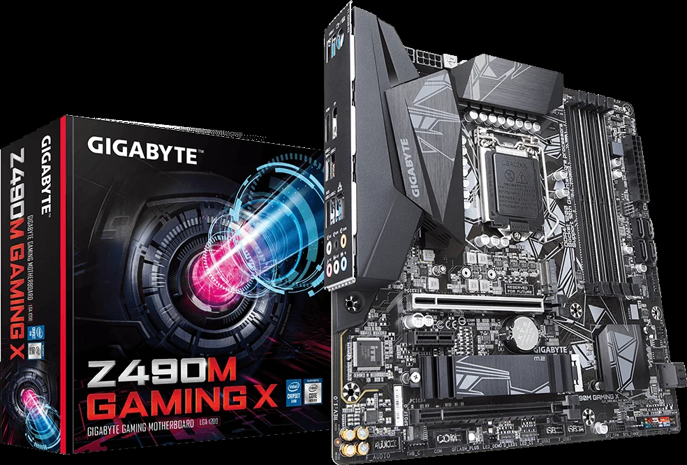 Mainboard Gigabyte Z490M GAMING X - LGA 1200 - NEW
