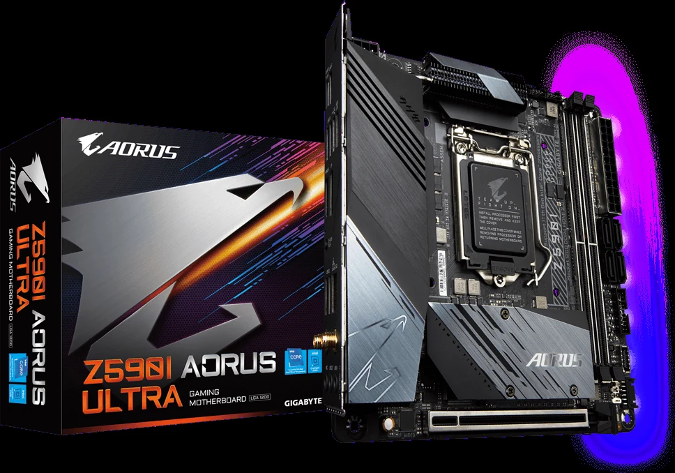 Mainboard Gigabyte Z590I AORUS ULTRA - LGA 1200 - NEW