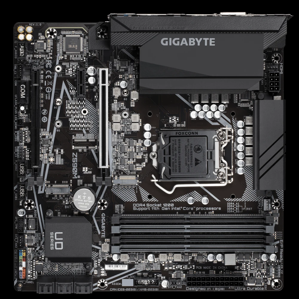 Mainboard Gigabyte Z590M - LGA 1200 - NEW