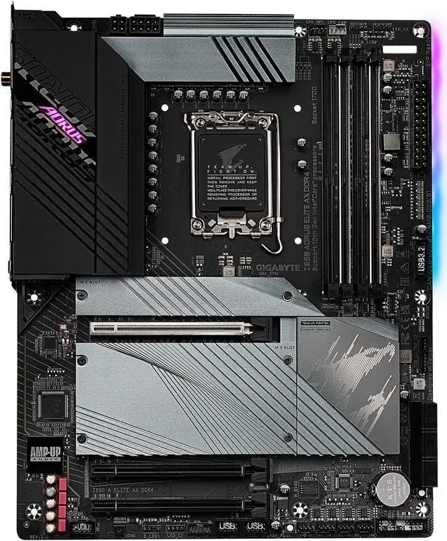 Mainboard Gigabyte Z690 AORUS Elite AX - 4 Khe RAM DDR5 - LGA 1700 - NEW