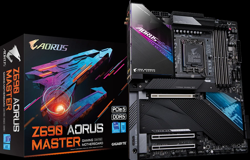 Mainboard Gigabyte Z690 AORUS Master - 4 Khe RAM DDR5 - LGA 1700 - NEW
