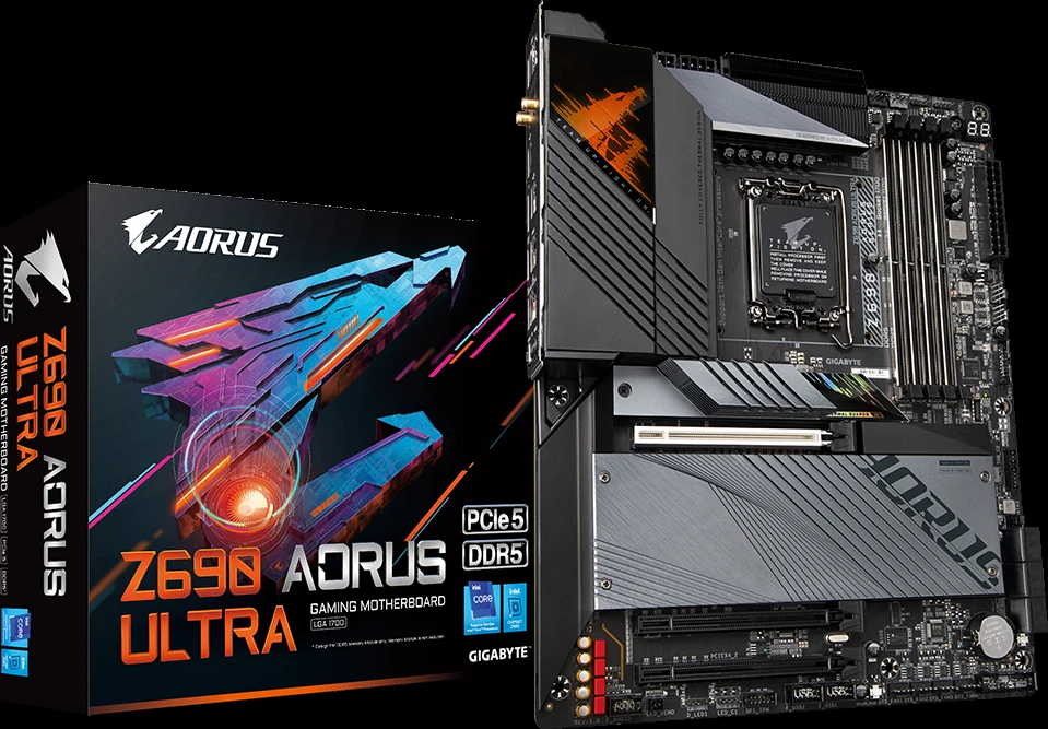 Mainboard Gigabyte Z690 AORUS Ultra - 4 Khe RAM DDR5 - LGA 1700 - NEW