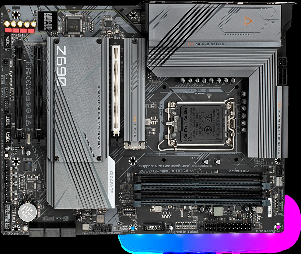 Mainboard Gigabyte Z690 Gaming X DDR4 - 4 Khe RAM DDR4 - LGA 1700 - NEW
