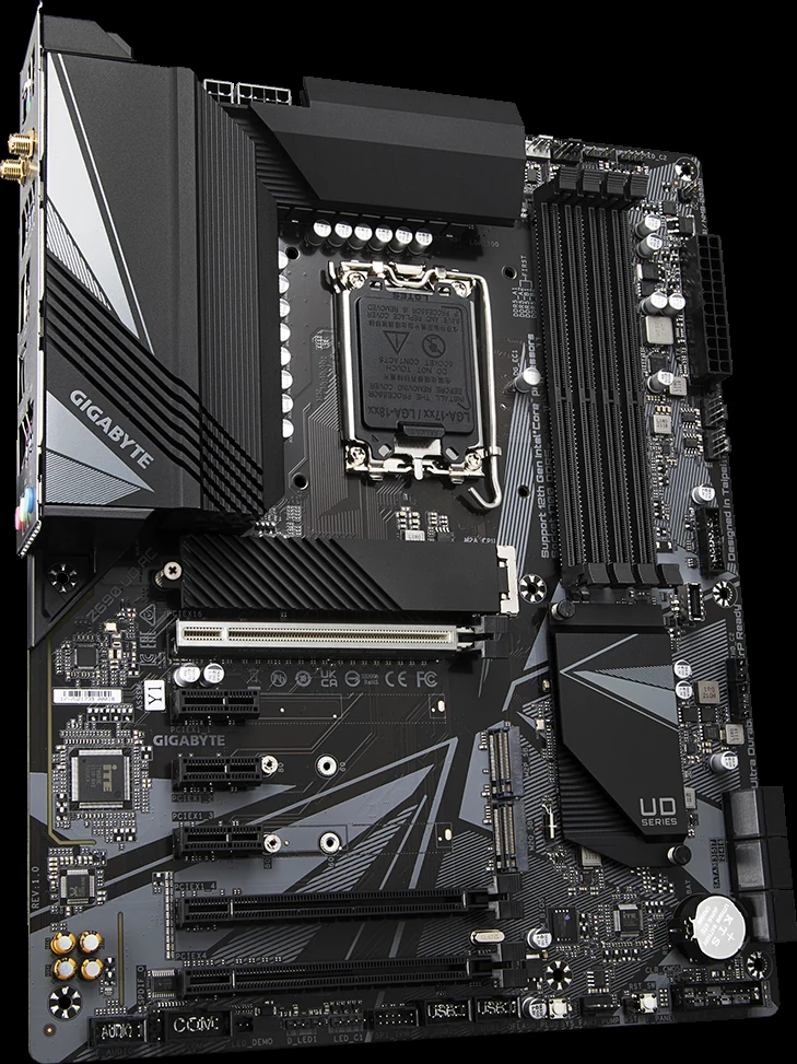 Mainboard Gigabyte Z690 UD AC - 4 Khe RAM DDR5 - LGA 1700 - NEW