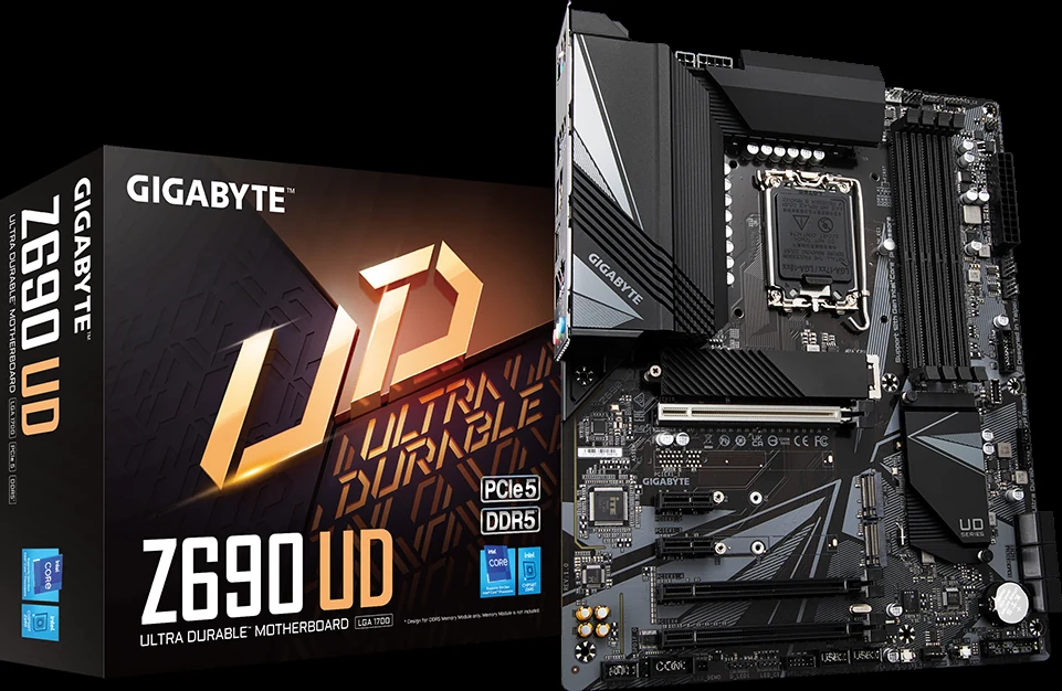 Mainboard Gigabyte Z690 UD AC - 4 Khe RAM DDR5 - LGA 1700 - NEW