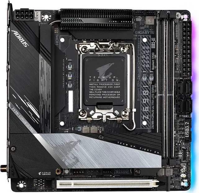 Mainboard Gigabyte Z690I AORUS Ultra DDR4 - 2 Khe RAM DDR4 - LGA 1700 - NEW
