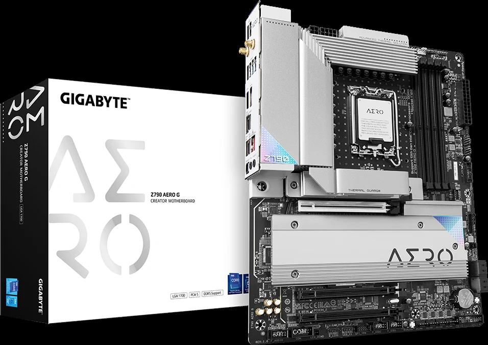 Mainboard Gigabyte Z790 Aero G - 4 Khe RAM DDR5 - LGA 1700 - NEW