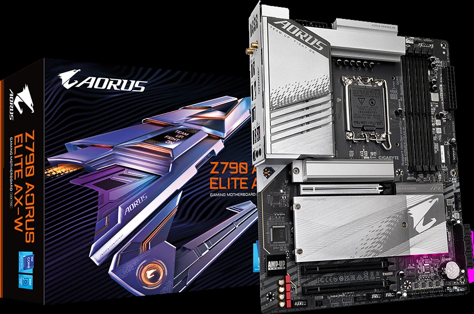 Mainboard Gigabyte Z790 AORUS Elite AX - 4 Khe RAM DDR5 - LGA 1700 - NEW