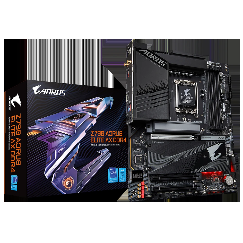 Mainboard Gigabyte Z790 AORUS Elite AX DDR4 - 4 Khe RAM DDR4 - LGA 1700 - NEW