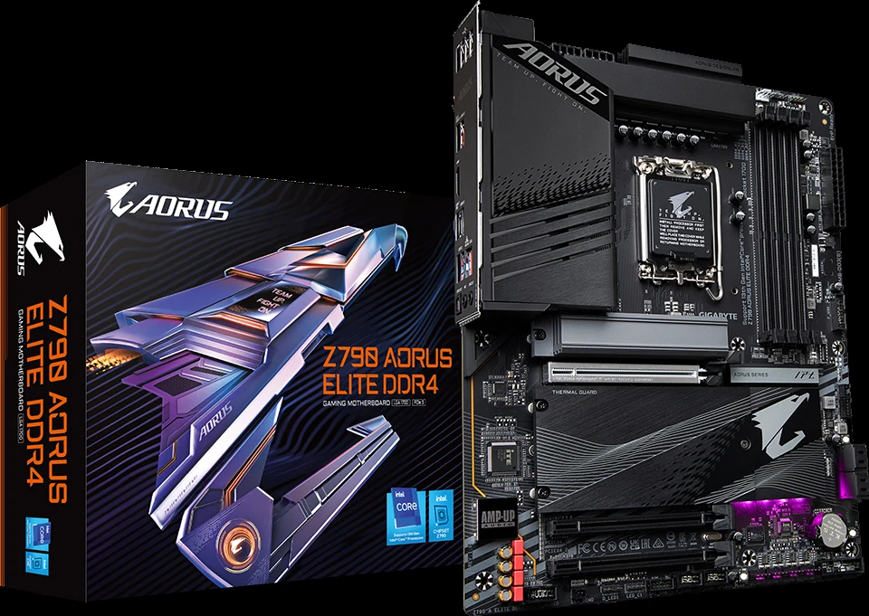 Mainboard Gigabyte Z790 AORUS Elite DDR4 - 4 Khe RAM DDR4 - LGA 1700 - NEW