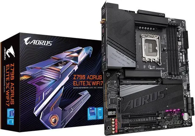 Mainboard Gigabyte Z790 AORUS Elite X WiFi7 - 4 Khe RAM DDR5 - LGA 1700 - NEW