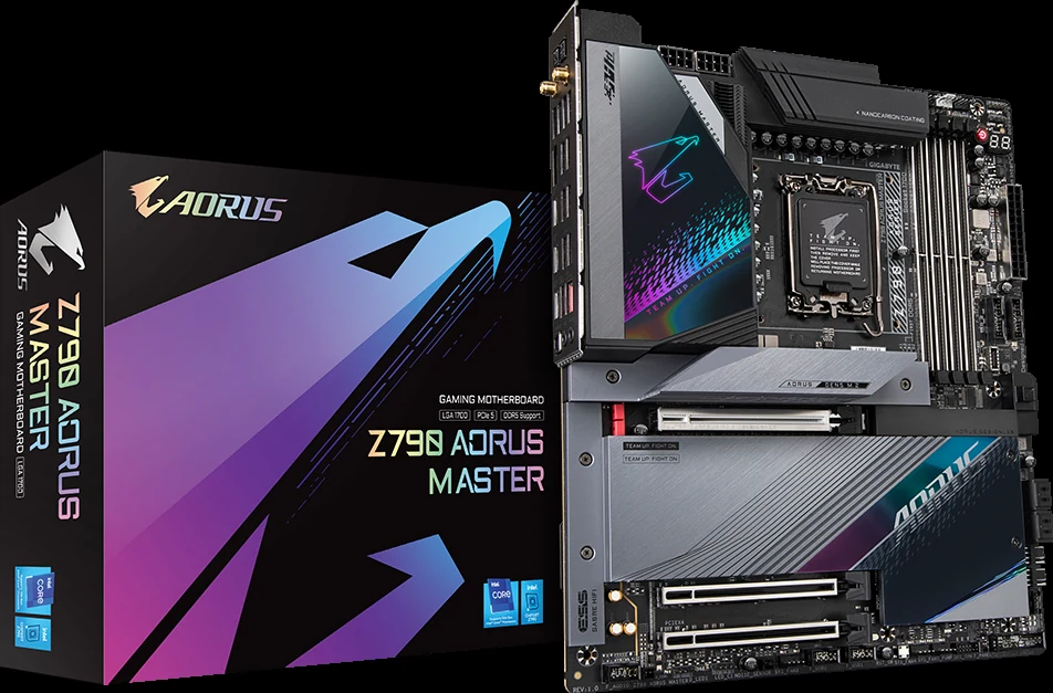 Mainboard Gigabyte Z790 AORUS Master - 4 Khe RAM DDR5 - LGA 1700 - NEW