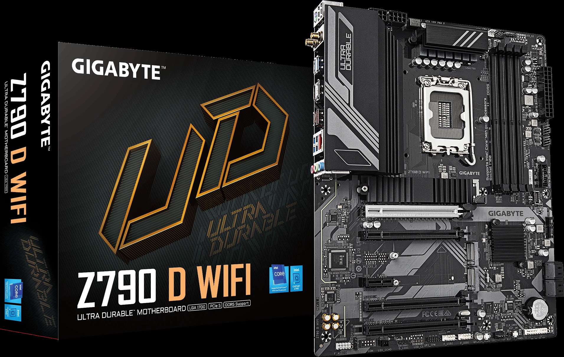 Mainboard Gigabyte Z790 D WiFi - 4 Khe RAM DDR5 - LGA 1700 - NEW