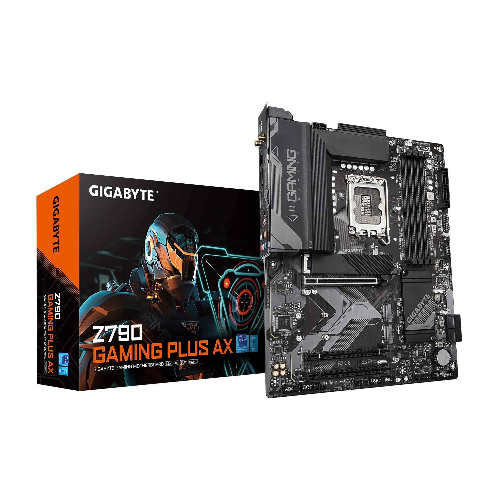 Mainboard Gigabyte Z790 Gaming X AX - 4 Khe RAM DDR5 - LGA 1700 - NEW