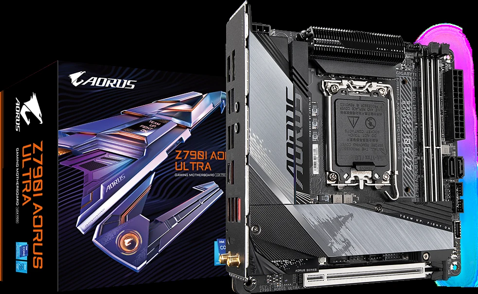Mainboard Gigabyte Z790I AORUS Ultra - 2 Khe RAM DDR5 - LGA 1700 - NEW
