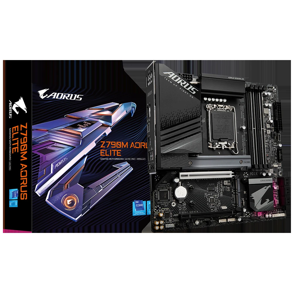 Mainboard Gigabyte Z790M AORUS Elite - 4 Khe RAM DDR5 - LGA 1700 - NEW