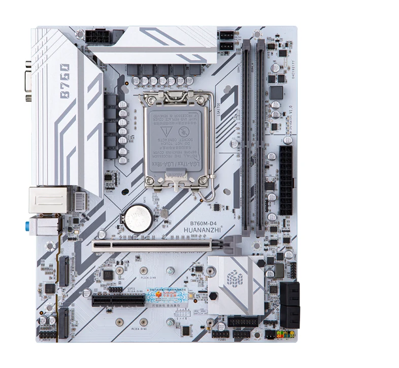 Mainboard Huananzhi B760M-D4 WHITE