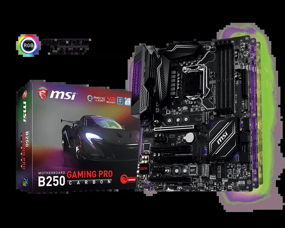 Mainboard MSI B250 GAMING M3 - LGA 1151 - NEW