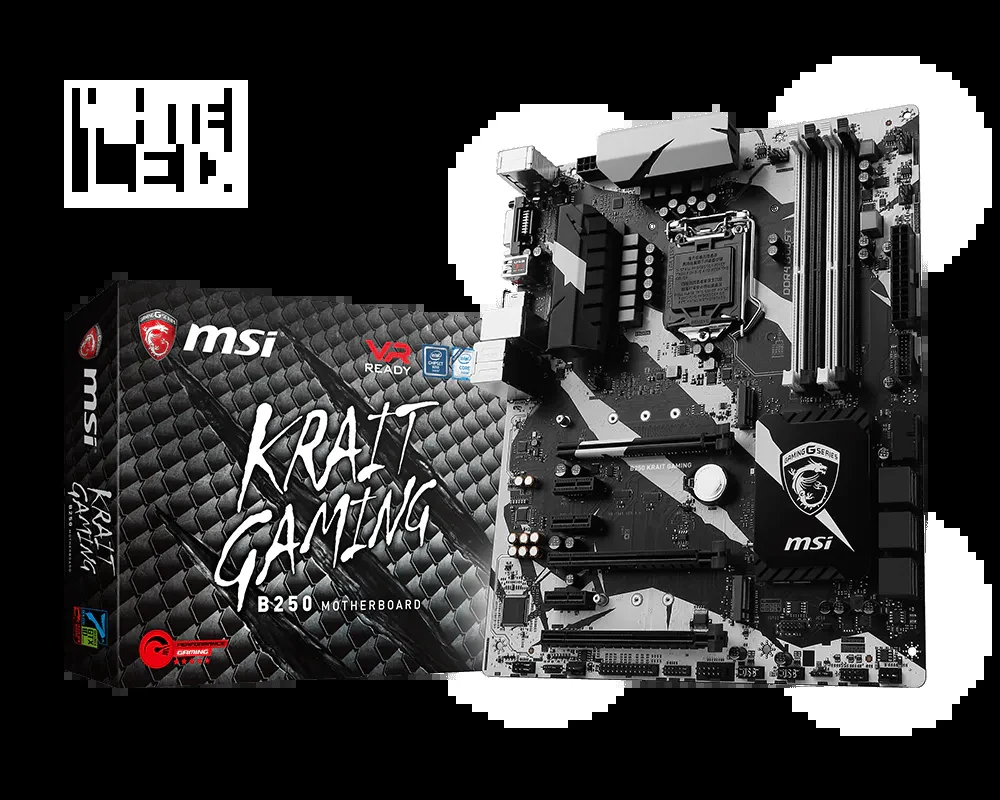 Mainboard MSI B250 KRAIT GAMING - LGA 1151 - NEW