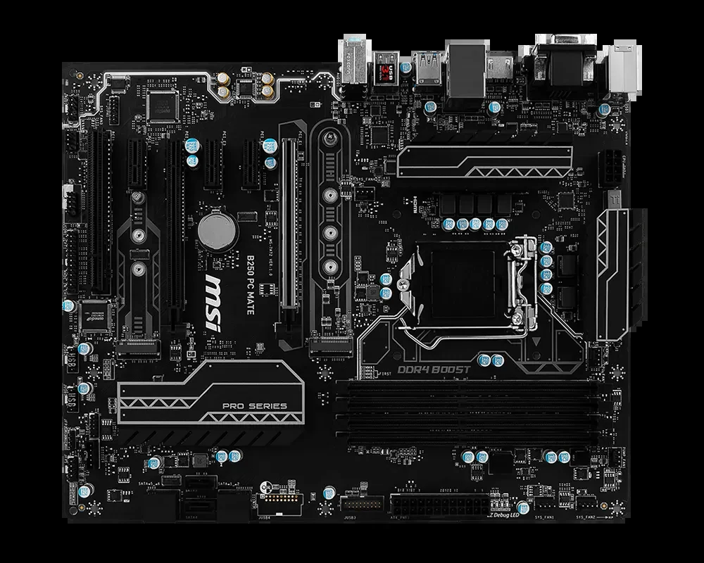 Mainboard MSI B250 PC MATE - LGA 1151 - NEW