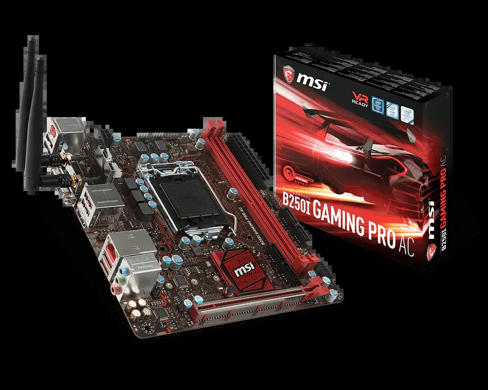 Mainboard MSI B250I GAMING PRO AC - LGA 1151 - NEW